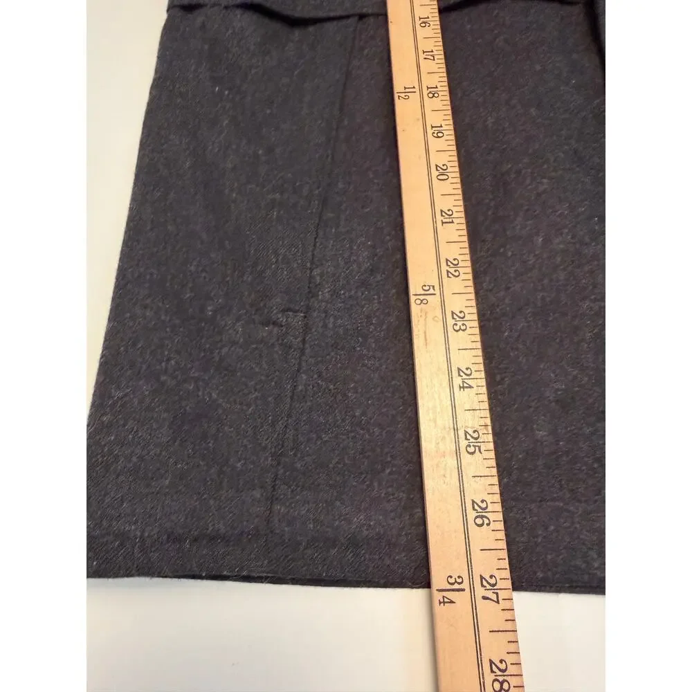 Lululemon Men’s Storm Break Rain Jacket Size L Heathered Black Wool Hooded